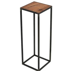 Wohnen Loft Blumenständer aus Eiche & Stahl - Ventry