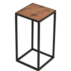 Wohnen Loft Blumenständer aus Eiche & Stahl - Ventry