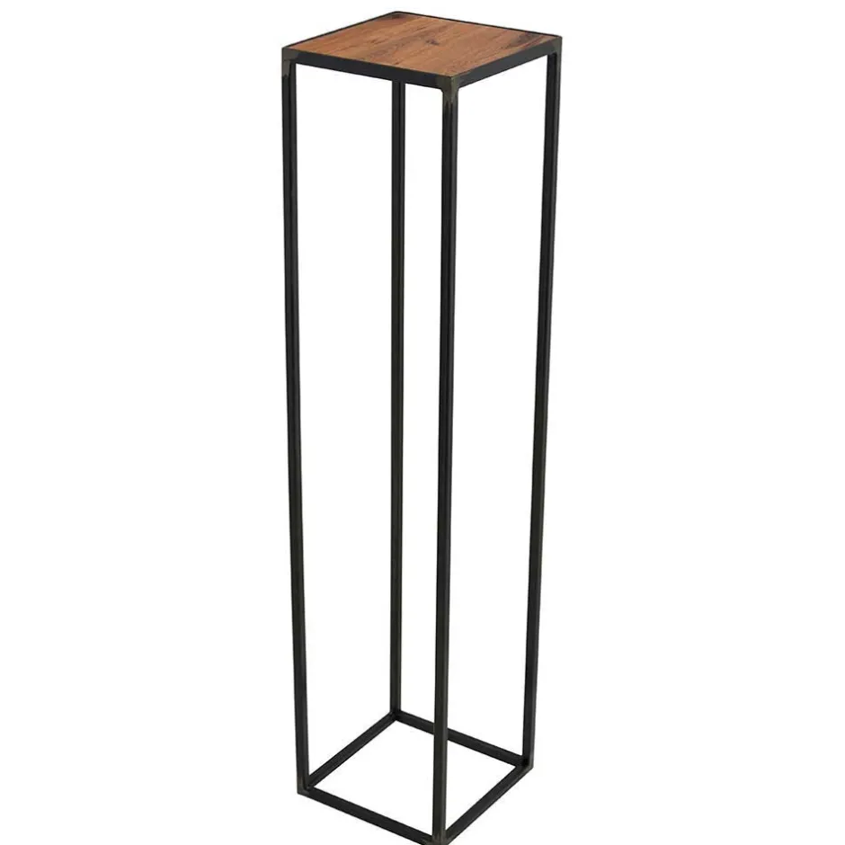 Wohnen Loft Blumenständer aus Eiche & Stahl - Ventry