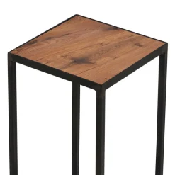 Wohnen Loft Blumenständer aus Eiche & Stahl - Ventry