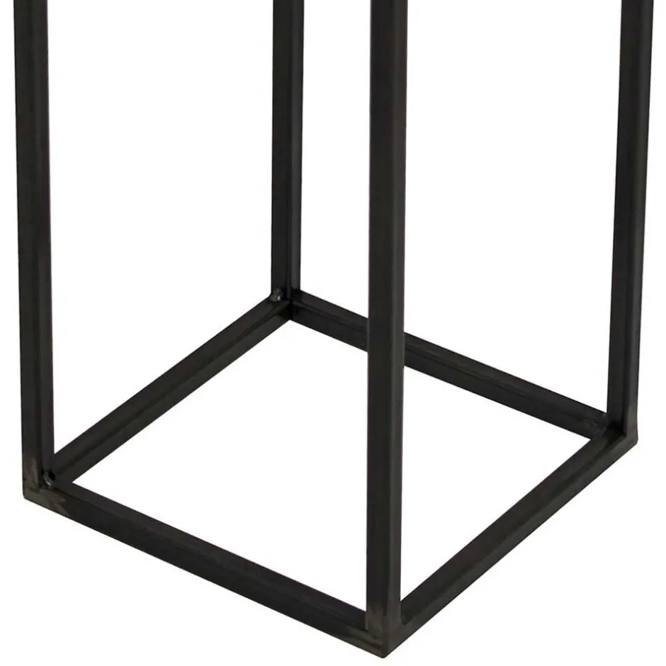 Wohnen Loft Blumenständer aus Eiche & Stahl - Ventry