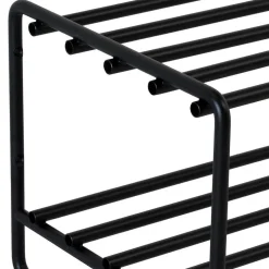 Wohnen Loft Design Flur Set in Schwarz - Creemas (dreiteilig)