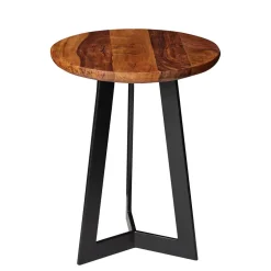 Wohnen Loft Design Tischchen in Rund - Exados