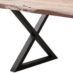 Wohnen Loft Designtisch mit Naturkante - Grandios