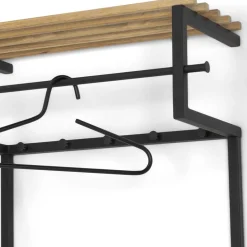 Wohnen Loft Design-Wandgarderobe 76x76x34 cm - Minuto