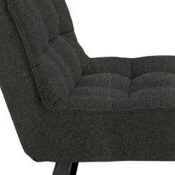 Lounge Sessel mit Hocker in Anthrazit - Mook (zweiteilig)^Wohnen Best