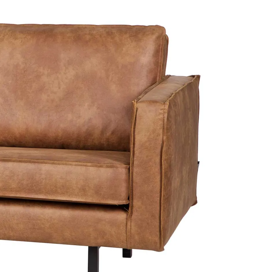 Wohnen Loungecouch Adira in Cognac Braun