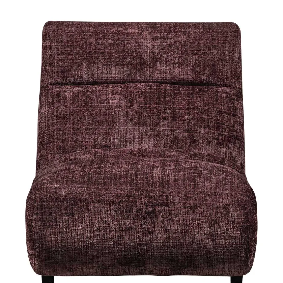 Loungesessel in Violett Chenille - Kavos^Wohnen Outlet