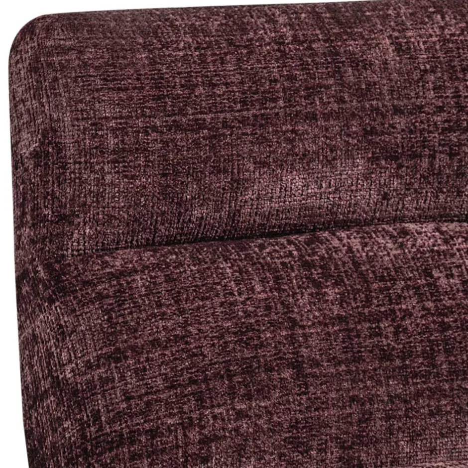 Loungesessel in Violett Chenille - Kavos^Wohnen Outlet