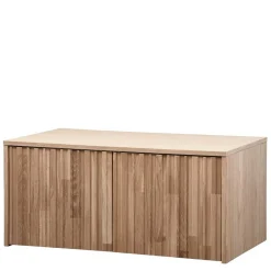 Wohnen Lowboard in Eiche Natur - Banyo