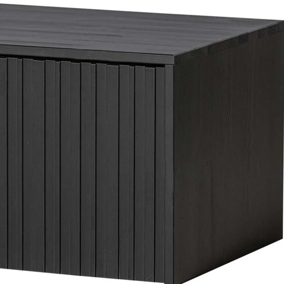 Lowboard in Schwarz Kiefer - Gelvins^Wohnen New