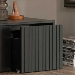 Lowboard in Schwarz Kiefer - Gelvins^Wohnen New