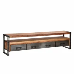 Wohnen Lowboard Mendoza aus Sheesham Massivholz