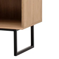 Wohnen Lowboard und Vitrine Set - Jaskin (zweiteilig)