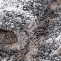 Läufer mit Fransen und Kachelmuster - Kalabria^Wohnen