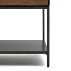 Wohnen Luftig gestaltetes Sideboard in Nussbaum - Milena