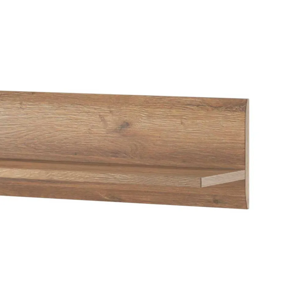 Wohnen 1,6m breites Hängeboard in Eiche Dekor - Aberdeen