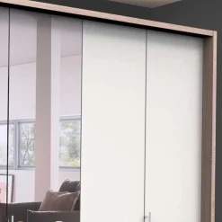 3m Topp Kleiderschrank 3-türig mit Spiegel - Vaclyn^Wohnen Discount