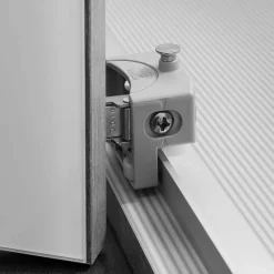 3m 4-türiger Kleiderschrank in Weiß Glasfront - Cara^Wohnen New