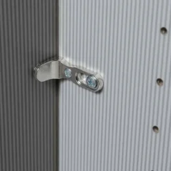 3m 4-türiger Kleiderschrank in Weiß Glasfront - Cara^Wohnen New