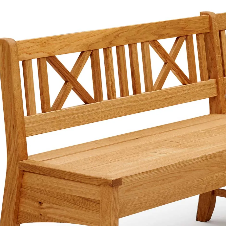 Massive Essgruppe mit Truhen-Eckbank - Jodrav (vierteilig)^Wohnen Best