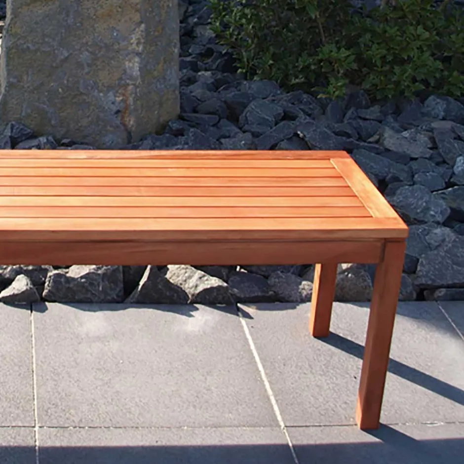 Wohnen Massive Holzbank Vivian für Garten