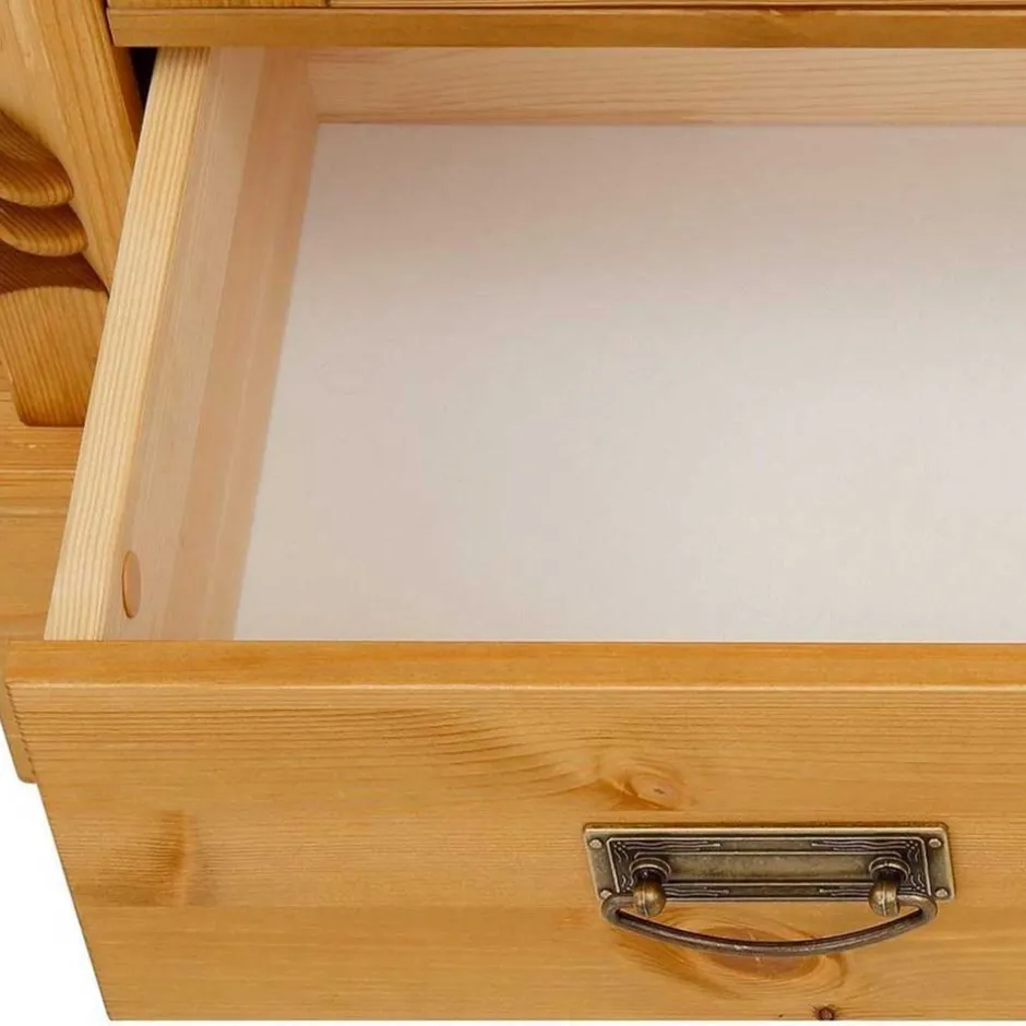 Wohnen Massive Landhaus Schränke als Set - Fausanda (fünfteilig)