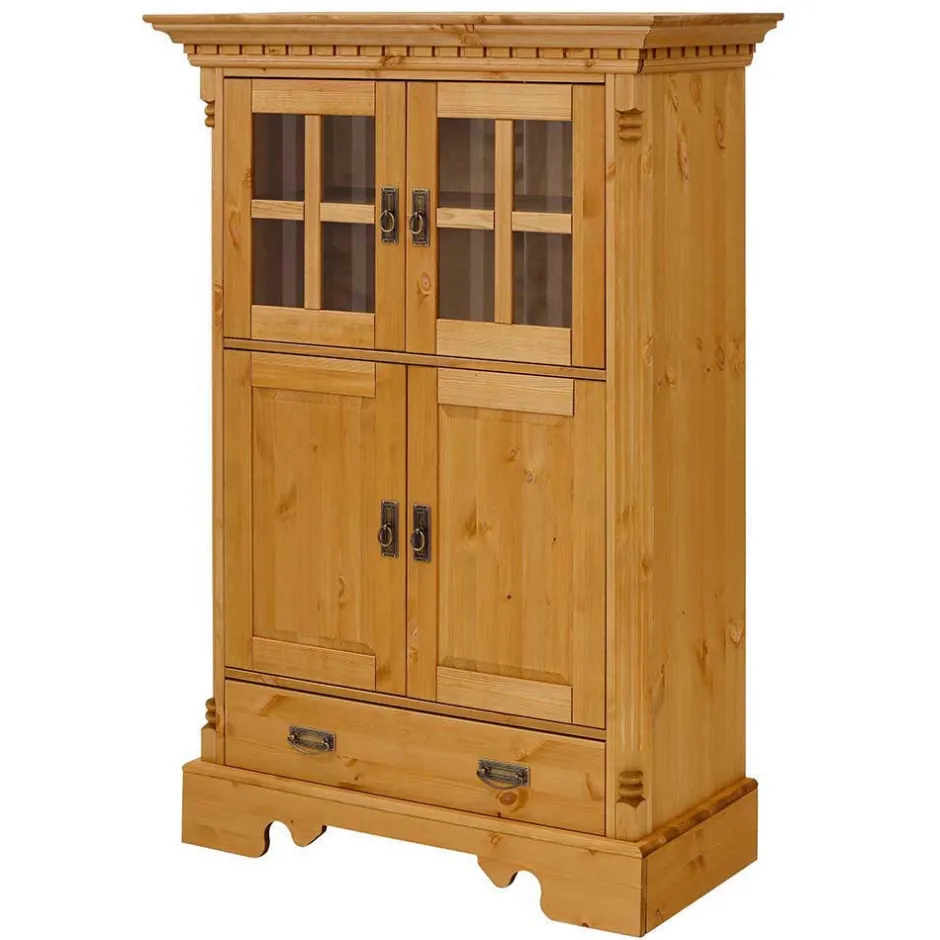 Wohnen Massive Landhaus Schränke als Set - Fausanda (fünfteilig)