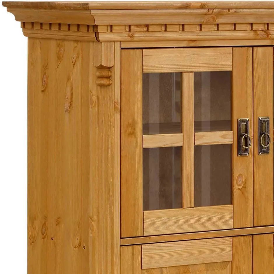 Wohnen Massive Landhaus Schränke als Set - Fausanda (fünfteilig)