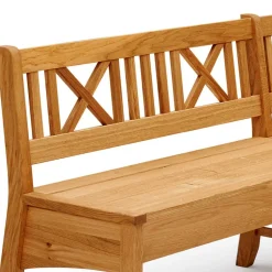 Wohnen Massive Wildeiche Eckbank Gruppe - Jodrav (vierteilig)