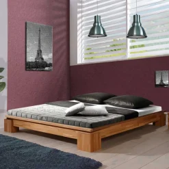 Massives Bett Trambona für Dachschrägen^Wohnen Best