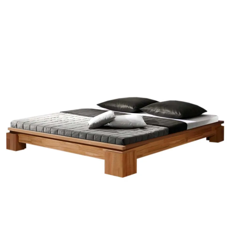 Massives Bett Trambona für Dachschrägen^Wohnen Best