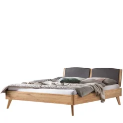 Massives Bettgestell aus Wildbuche 140x200 - Telgada^Wohnen Discount