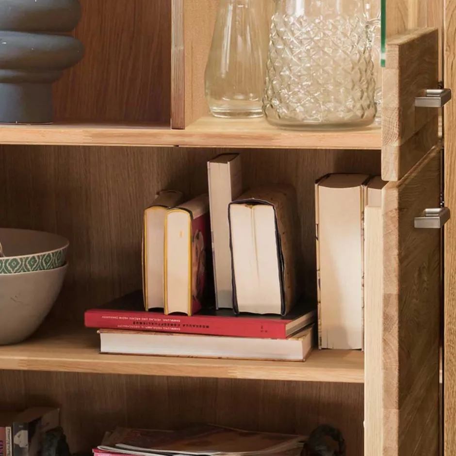 Massives Highboard mit vier Türen - Loitons^Wohnen Online