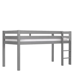 Massives Kinderhochbett in Grau lackiert - Niilo^Wohnen Clearance