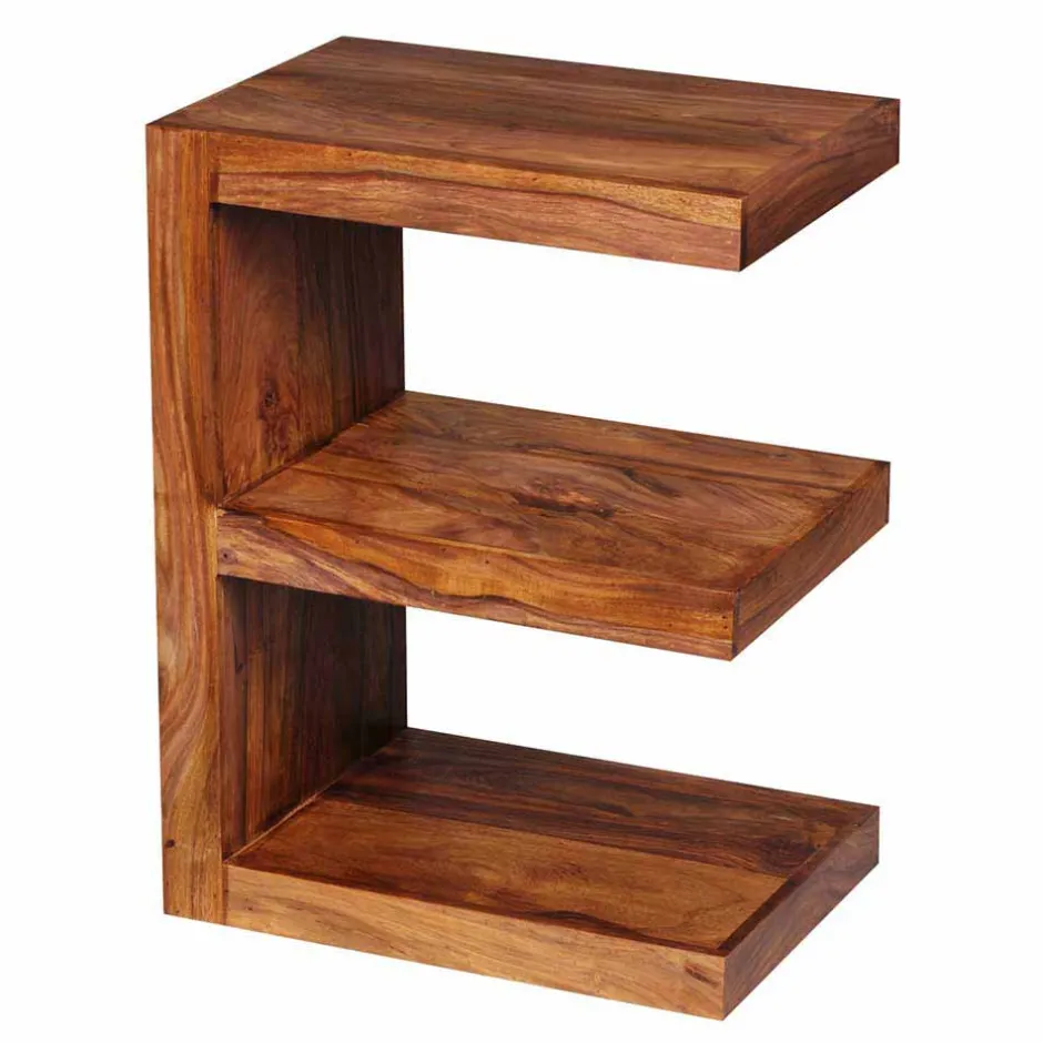 Massivholz Beistelltisch Hoslo im E-Design^Wohnen Best