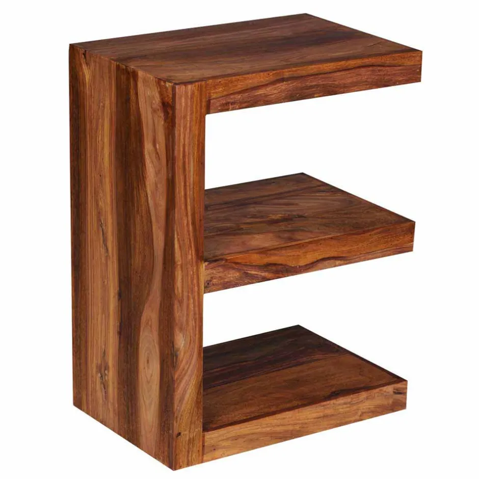 Massivholz Beistelltisch Hoslo im E-Design^Wohnen Best