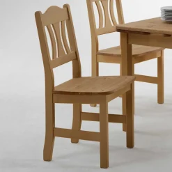 Wohnen Massivholz Essgruppe Laticosia aus Kiefer (fünfteilig)