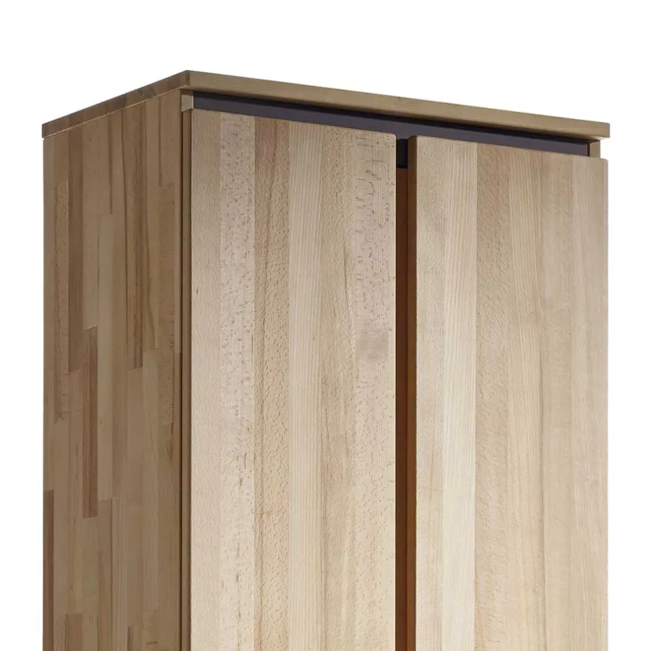 Massivholz Garderobenschrank Leyrina aus Kernbuche geölt^Wohnen Clearance