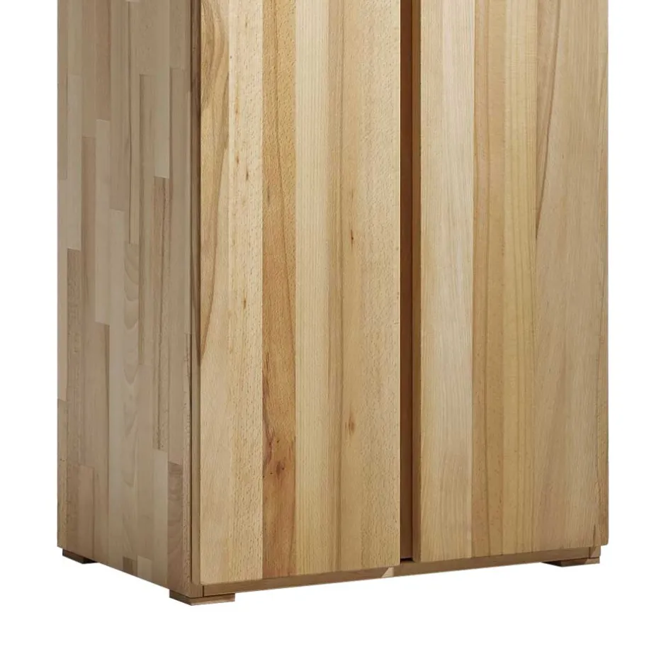 Massivholz Garderobenschrank Leyrina aus Kernbuche geölt^Wohnen Clearance