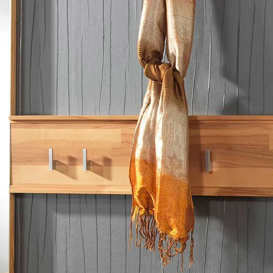 Massivholz Hängegarderobe Coestra aus Kernbuche (zweiteilig)^Wohnen Sale