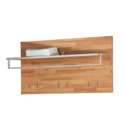 Massivholz Hängegarderobe Coestra aus Kernbuche (zweiteilig)^Wohnen Sale