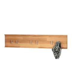 Massivholz Hängegarderobe Coestra aus Kernbuche (zweiteilig)^Wohnen Sale