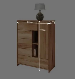 Massivholz Kommode Salomonia aus Kernbuche geölt^Wohnen Best