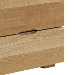 Wohnen Massivholz Nachttisch Sofie mit zwei Schubladen