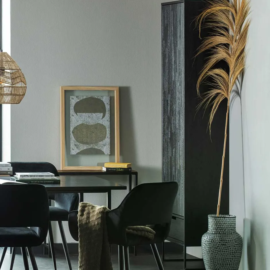 Wohnen Massivholz Schrank in Schwarz - Almery