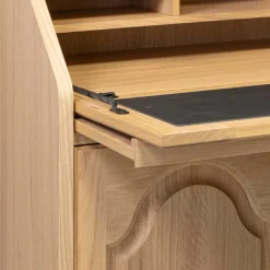 Wohnen Massivholz Sekretär aus Eiche geölt - Catuella