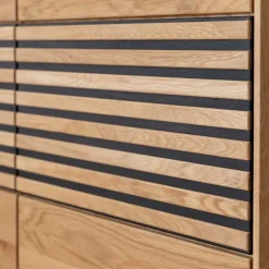 Wohnen Massivholz Sideboard aus Eiche - Eribella
