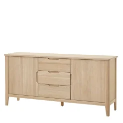 Massivholz Sideboard in Eiche Bianco - Vangus^Wohnen New