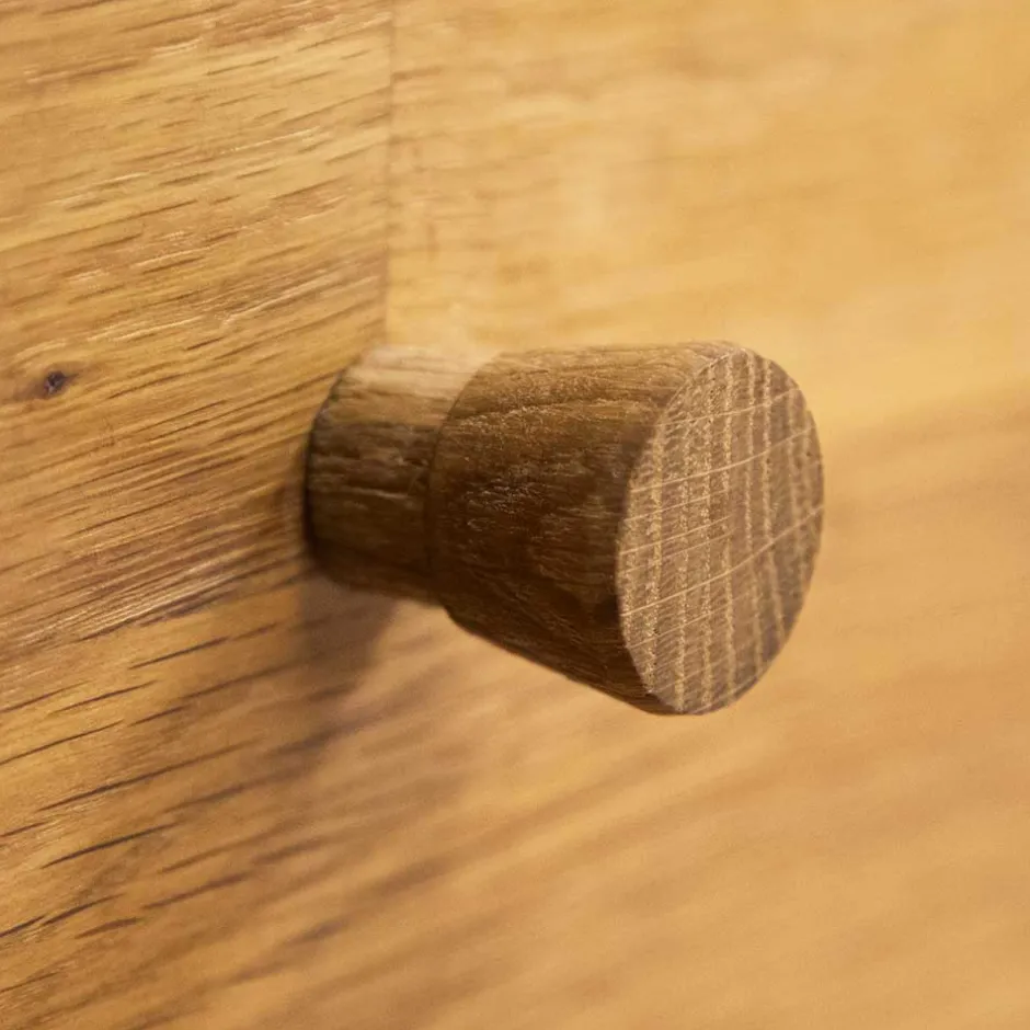 Massivholz Sideobard Masdamos aus Wildeiche geölt^Wohnen Outlet